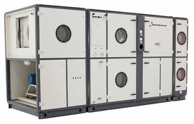 Приточно-вытяжная установка с рекуператором и тепловым насосом Dantherm DanX 24 XWPS